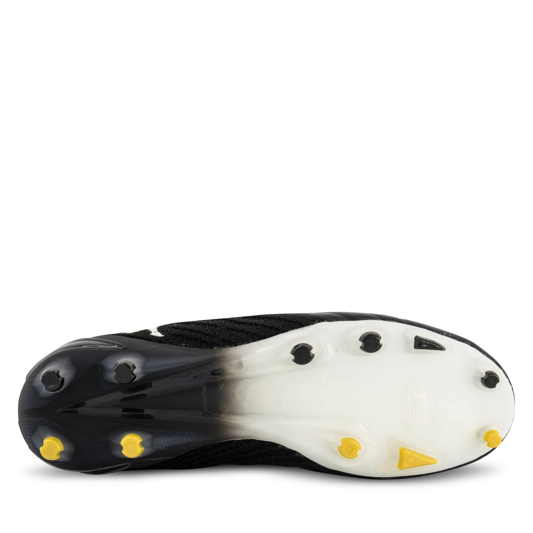 Kappa Player Pro FG Boots- Black/White/Gold