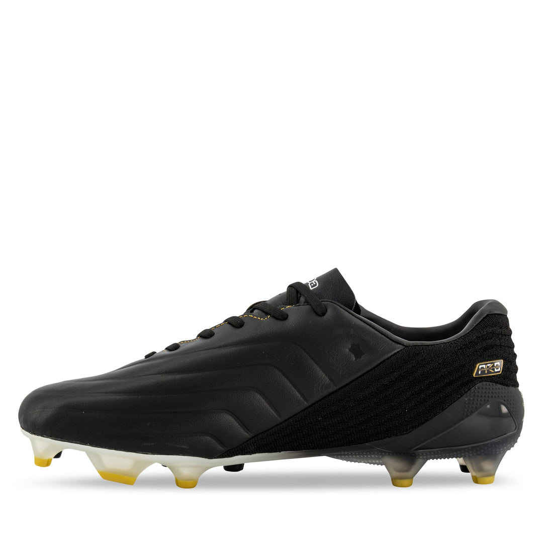 Kappa Player Pro FG Boots- Black/White/Gold