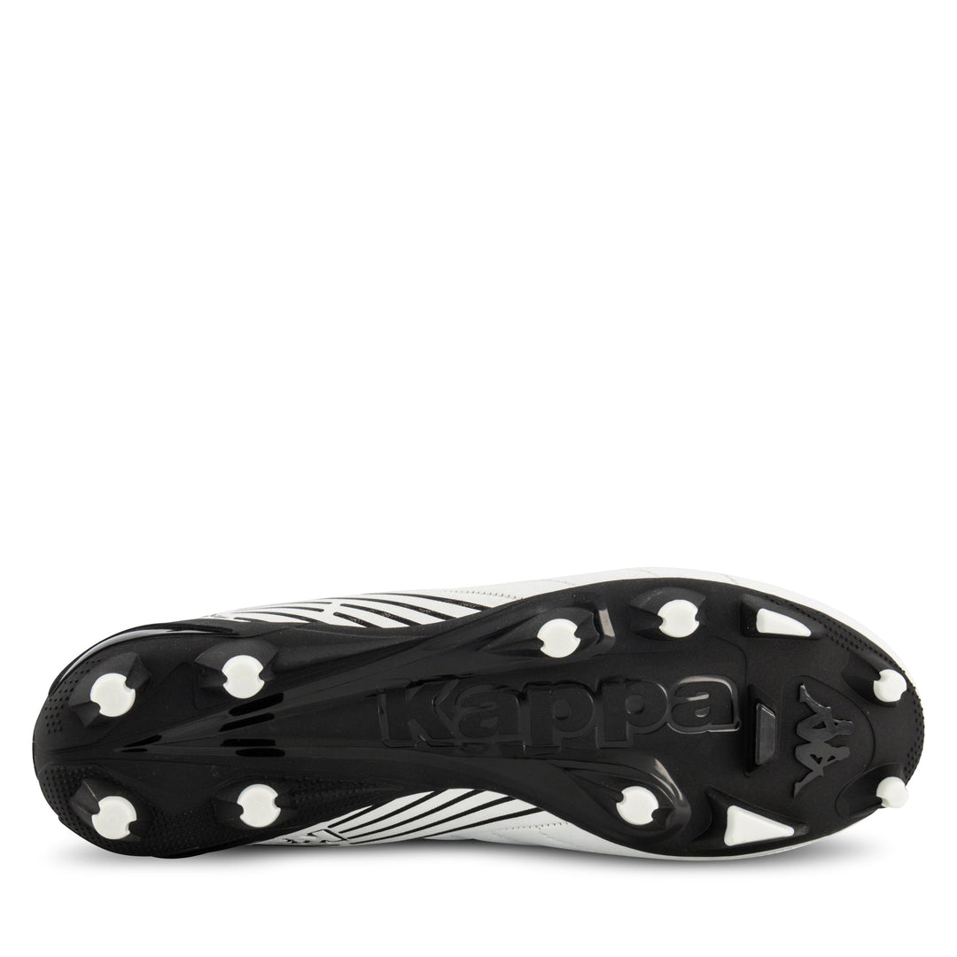 Kappa Player Base FG Boots- White/Black