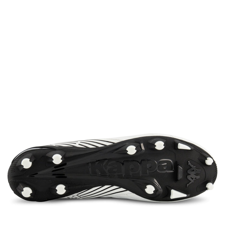 Kappa Player Base FG Boots- White/Black