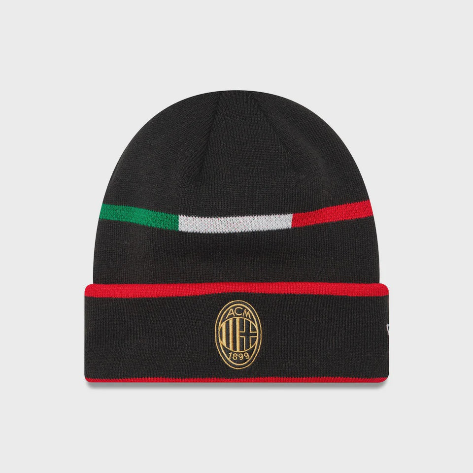 AC Milan 1995 Cuff Beanie-Black