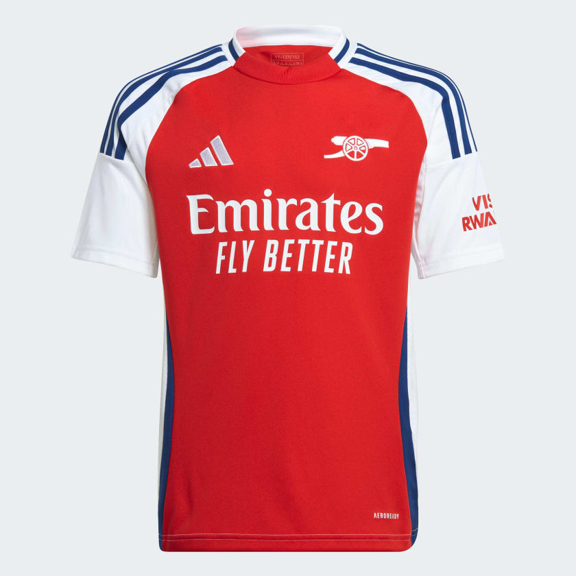 Arsenal 2024/25 Official Home Jersey JUNIOR – Soccer Locker