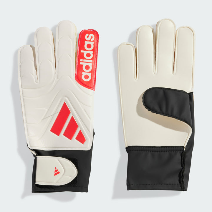adidas Copa Club Goalkeeper Gloves- White/Red/Black