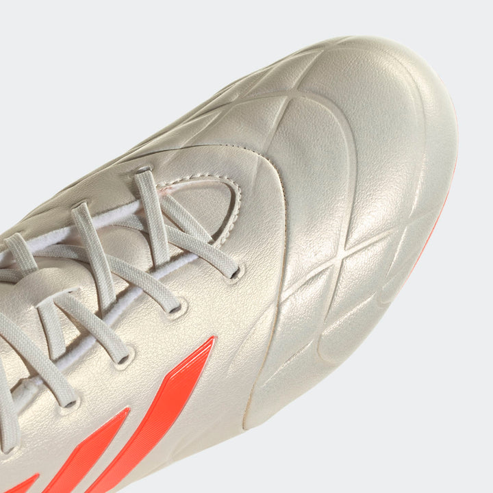 adidas COPA Pure .3 FG Boots- White/Orange