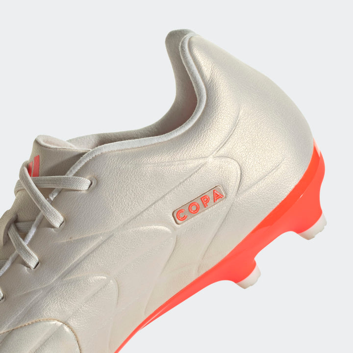 adidas COPA Pure .3 FG Boots- White/Orange