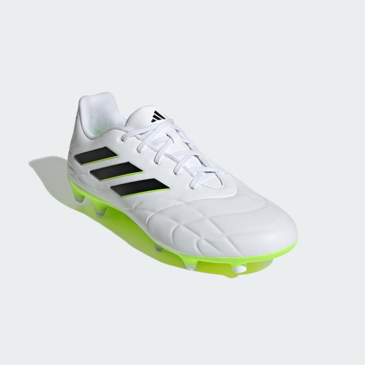 adidas COPA Pure .3 FG Boots- White/Black/Lemon