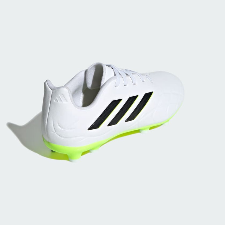 adidas COPA Pure .3 FG Boots- White/Black/Lemon- JUNIOR