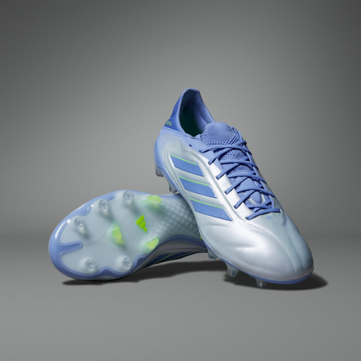 adidas Copa Pure III Elite FG Boots- Blue/Lemon