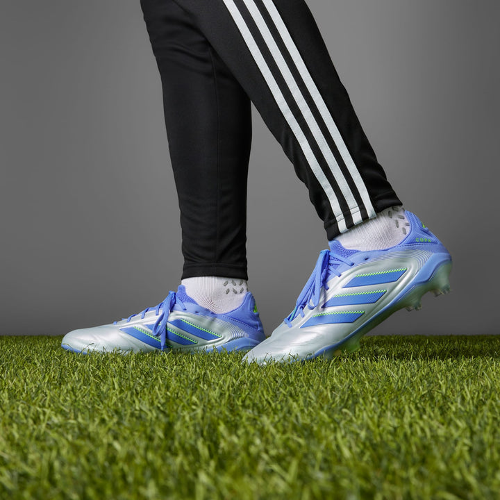 adidas Copa Pure III Elite FG Boots- Blue/Lemon