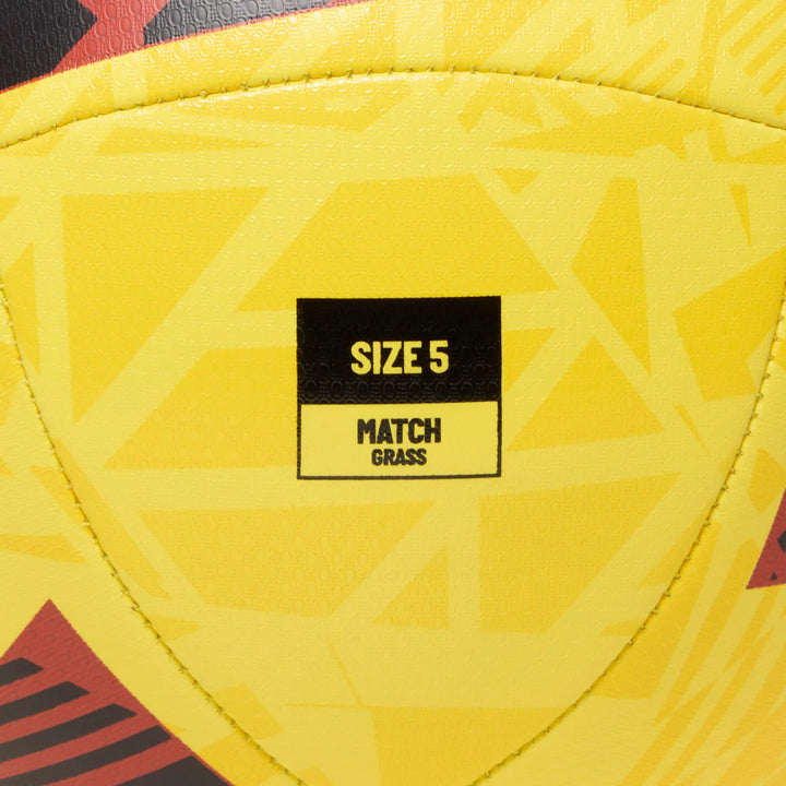Umbro Neo Swerve Training Ball- Yellow/Red/Black
