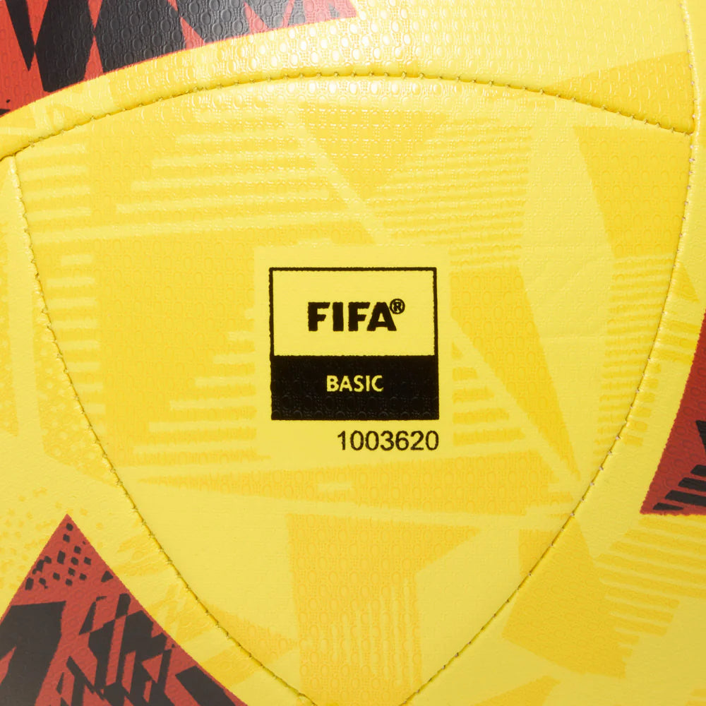Umbro Neo Swerve Training Ball- Yellow/Red/Black