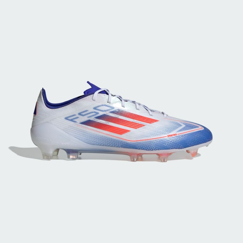 adidas F50 Elite Boots FG White Red Blue