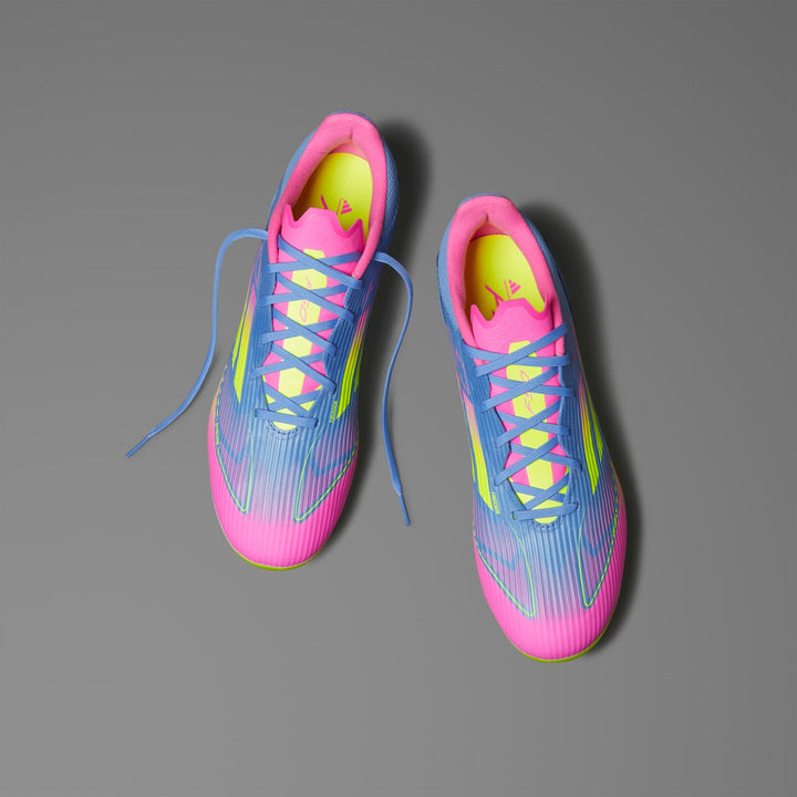 adidas F50 League Boots FG- Blue/Lemon/Pink