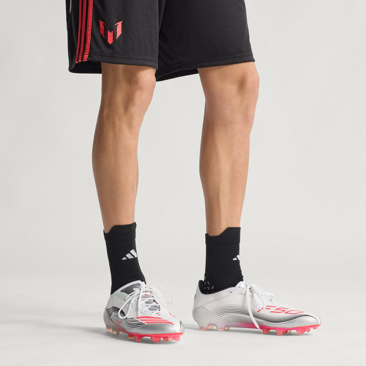 adidas F50 Elite MESSI FG Boots- White/Red/Silver