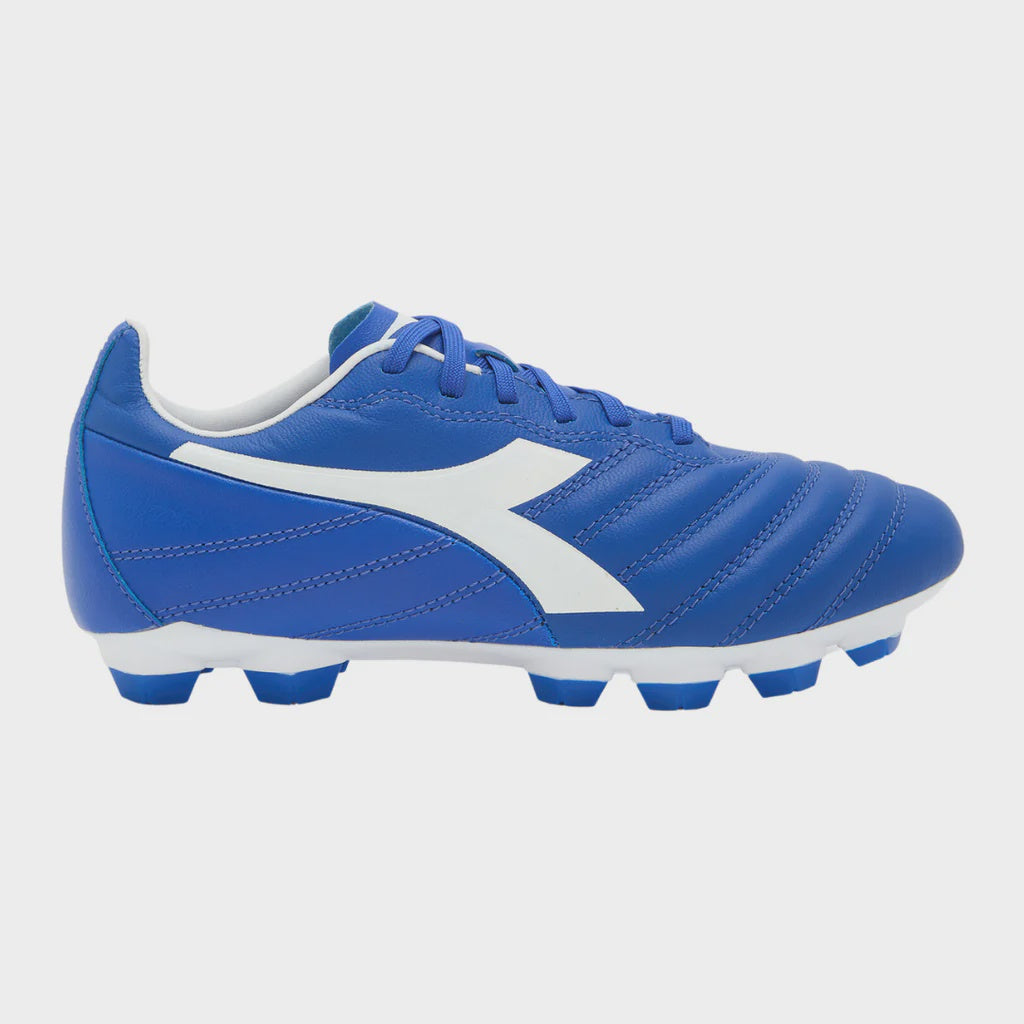 Diadora Brasil Elite FG Boots- Royal- JUNIOR - Main Image