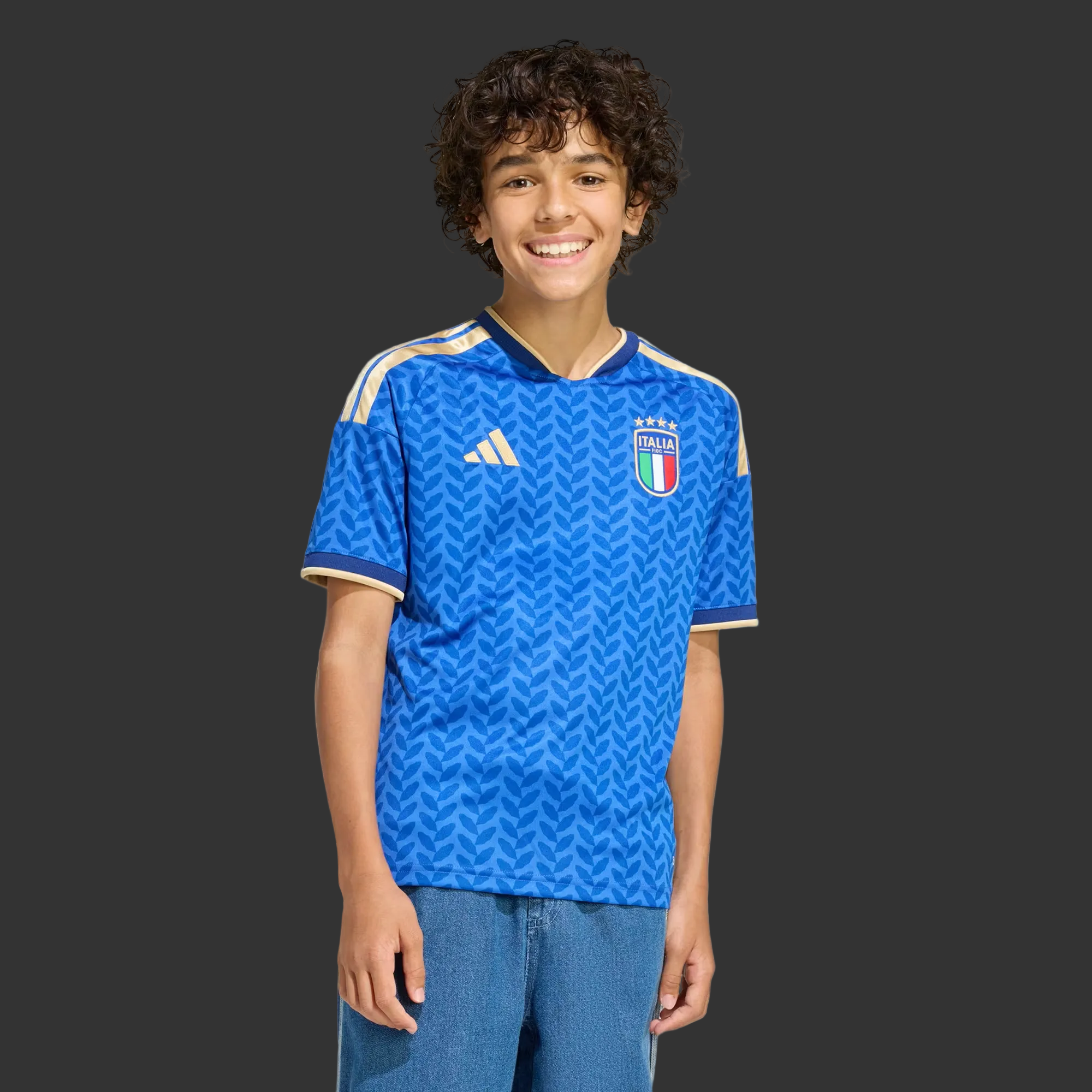 adidas Italy 2026 Official Home Jersey- JUNIOR – Soccer Locker