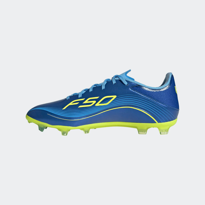 adidas League MESSI FG/MG Boots- Royal/Yellow