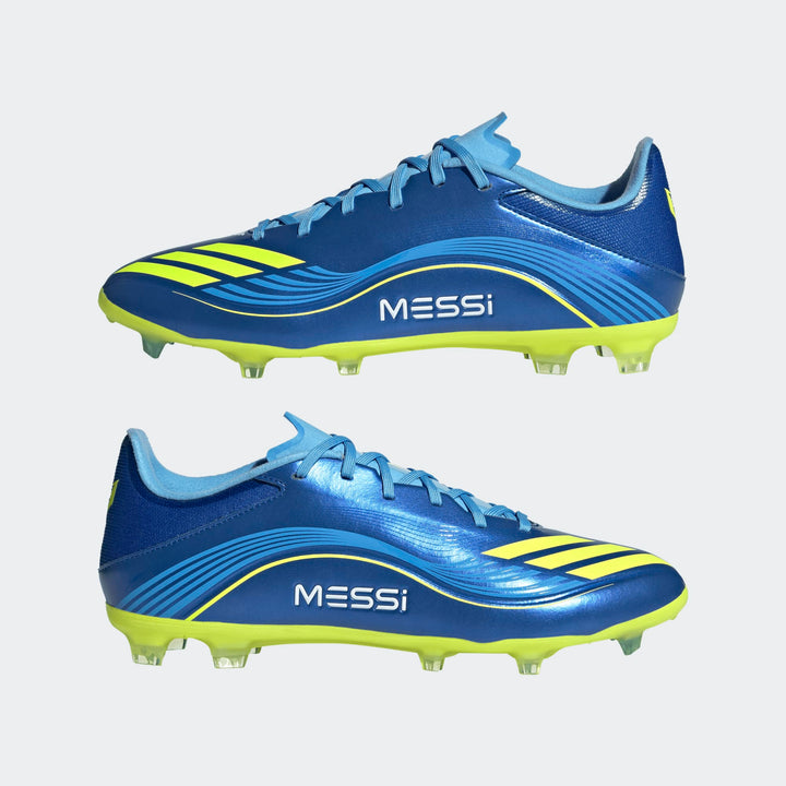 adidas League MESSI FG/MG Boots- Royal/Yellow