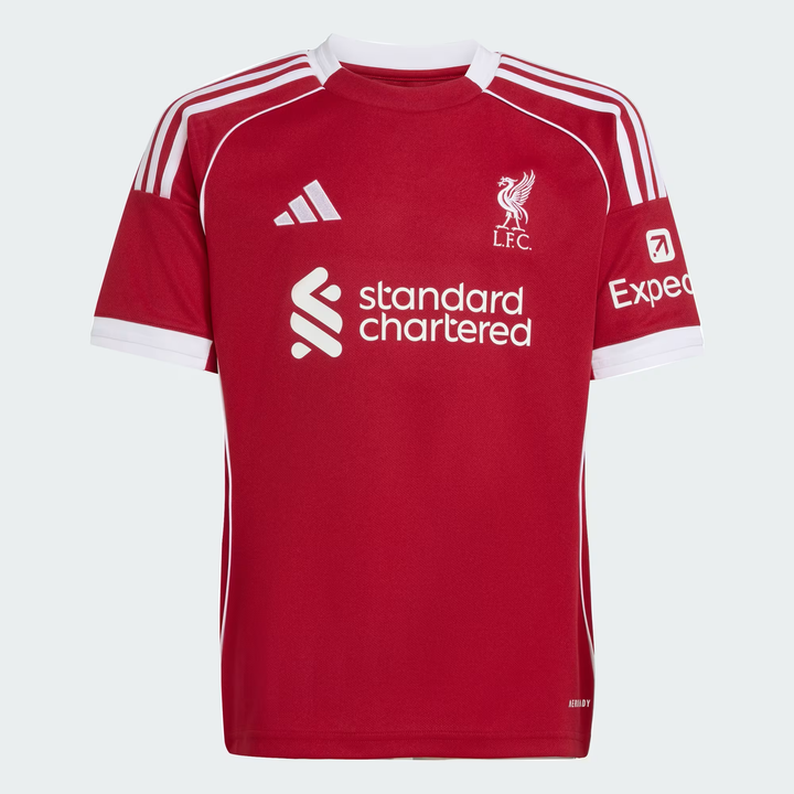 Liverpool 2025/26 Official Home Jersey - JUNIOR