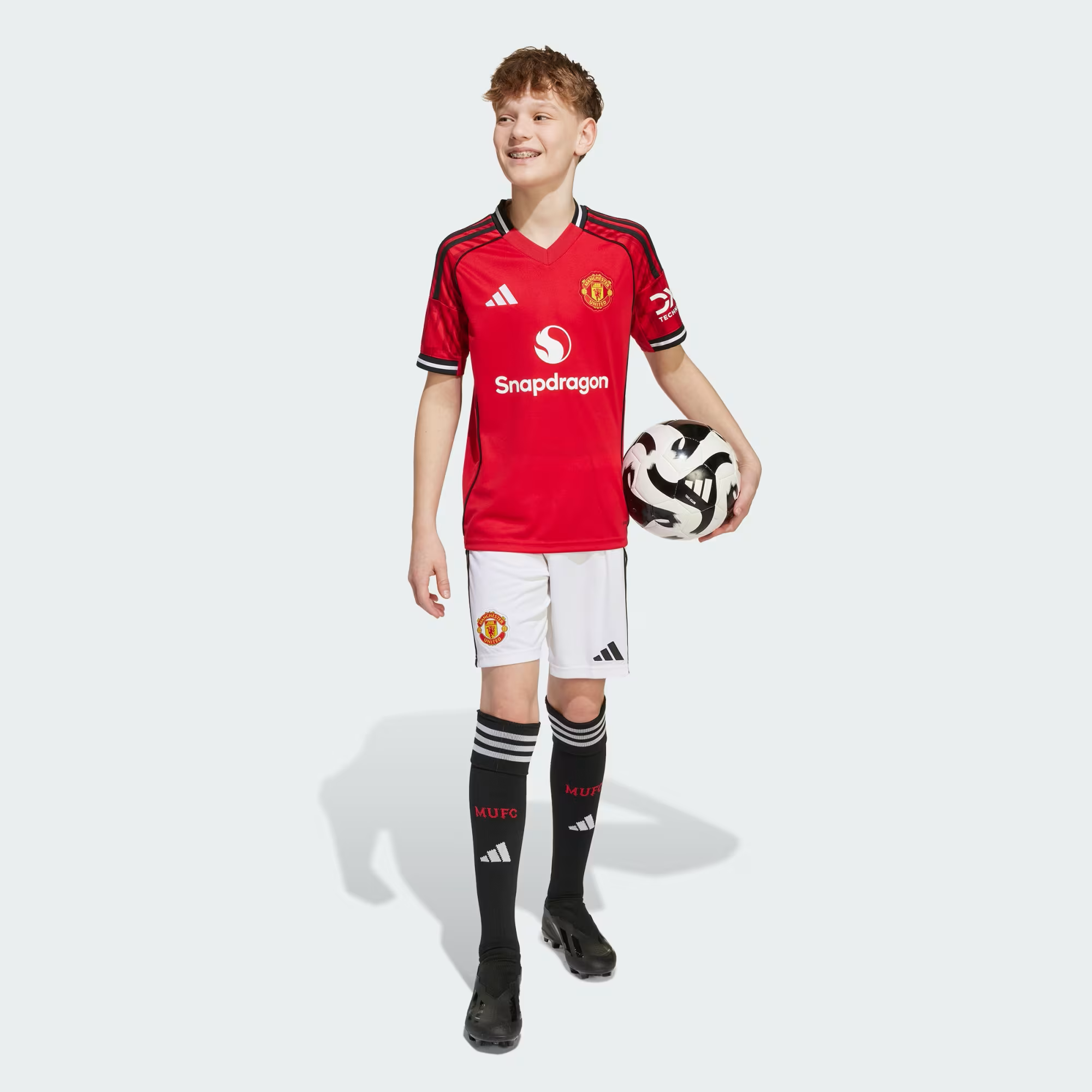 Manchester United 2025/26 Official Home Jersey - JUNIOR
