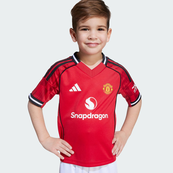 Manchester United 2025/26 Official Home Mini Kit