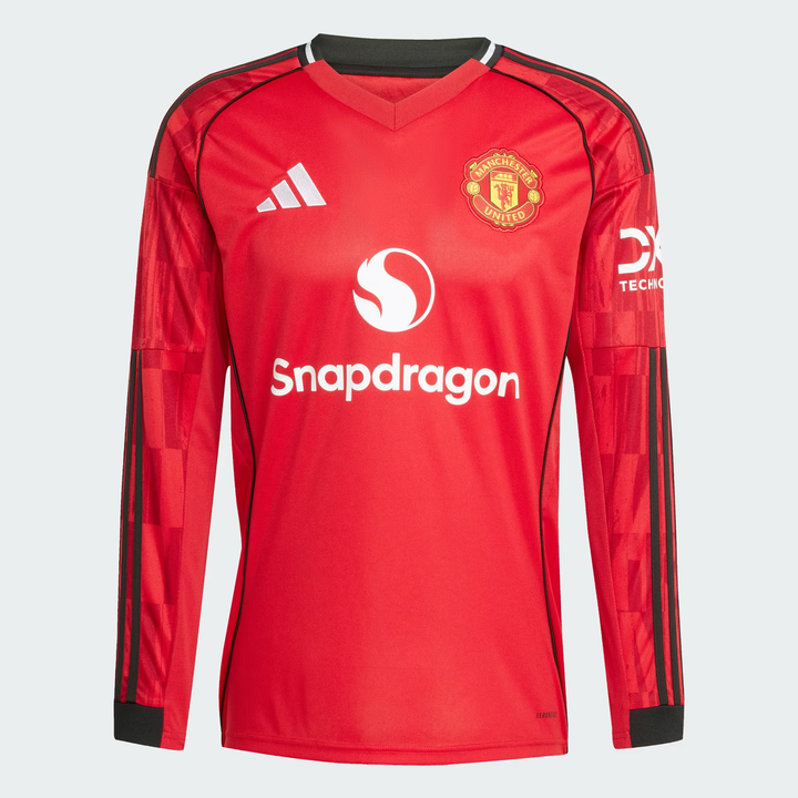 Manchester United 2025/26 Official Home LS Jersey