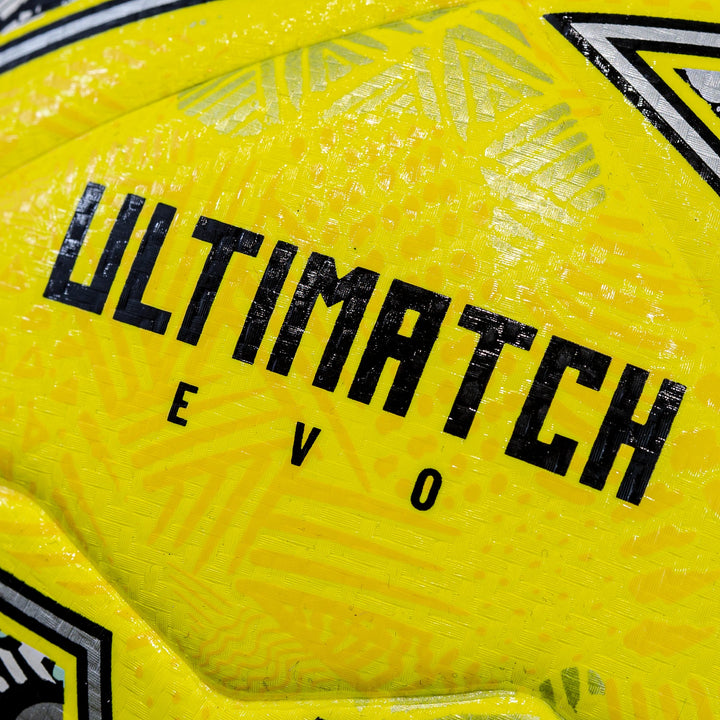 Mitre Ultimatch Evo 24 Match Ball- Yellow- Size 5