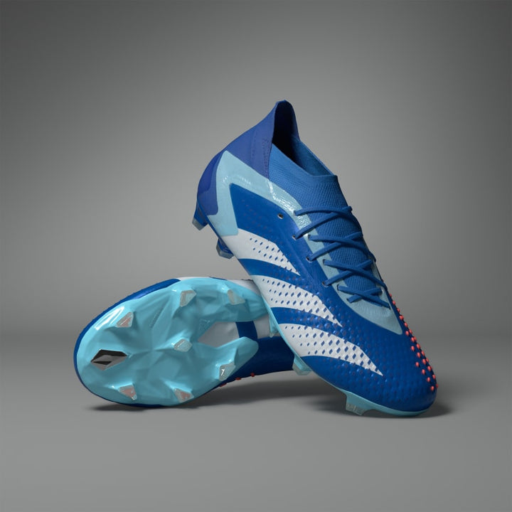 adidas Predator Accuracy .1 FG Boots-Royal/White/Sky Blue