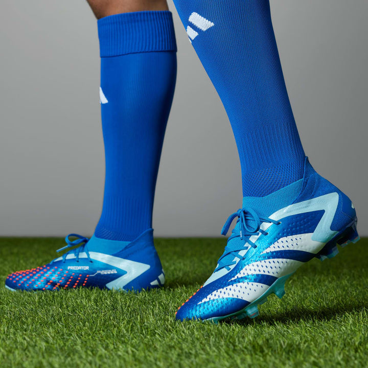 adidas Predator Accuracy .1 FG Boots-Royal/White/Sky Blue