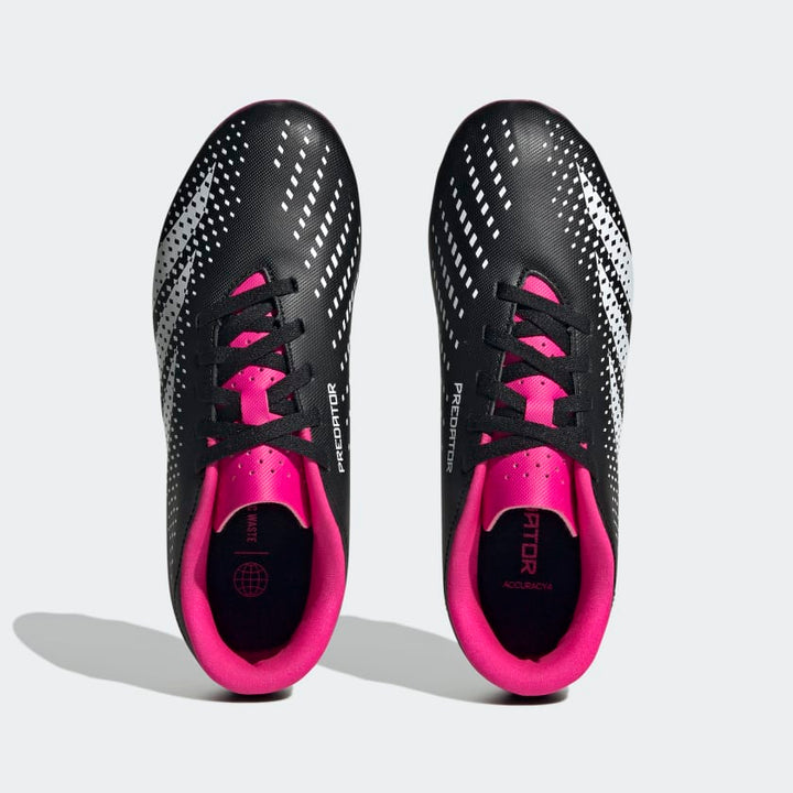 adidas Predator Accuracy .4 FxG Boots- Black/Pink- JUNIOR