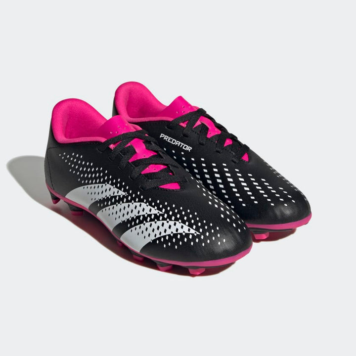 adidas Predator Accuracy .4 FxG Boots- Black/Pink- JUNIOR