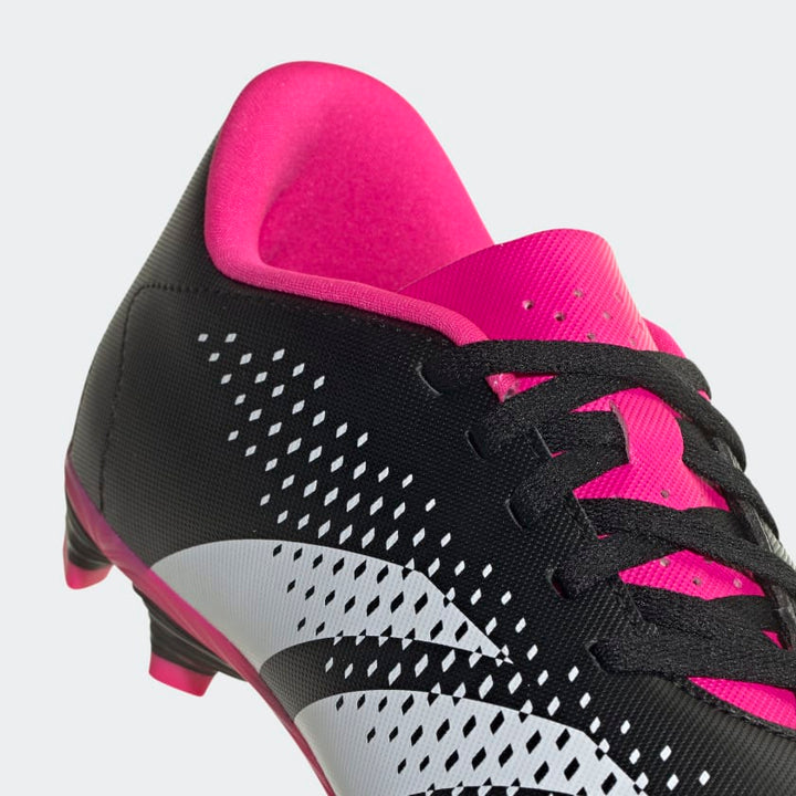 adidas Predator Accuracy .4 FxG Boots- Black/Pink- JUNIOR