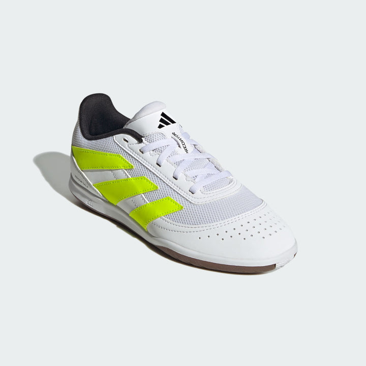 adidas Predator Club Sala INDOOR Boots- Whjite/Lemon- JUNIOR