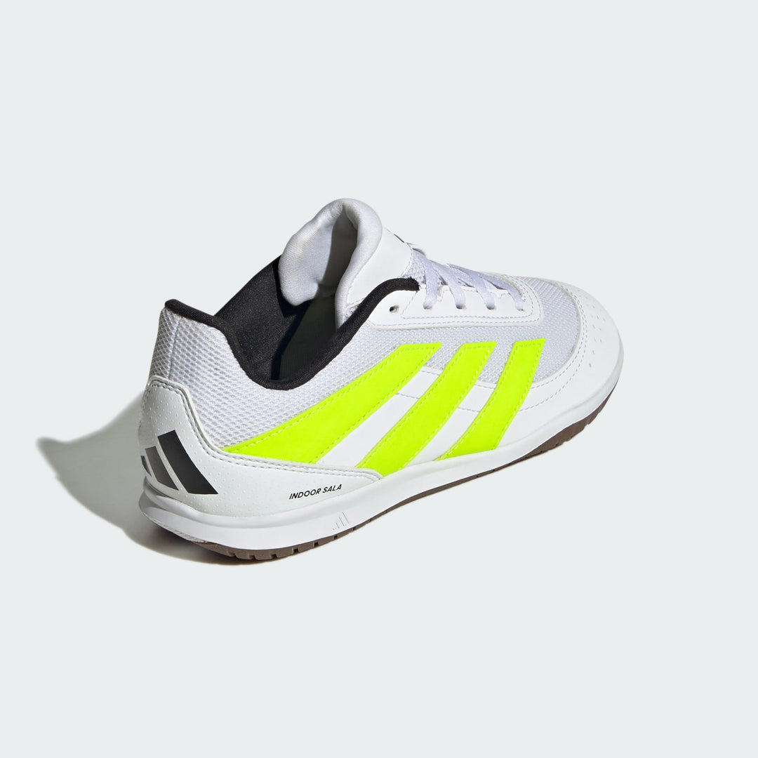 adidas Predator Club Sala INDOOR Boots- Whjite/Lemon- JUNIOR