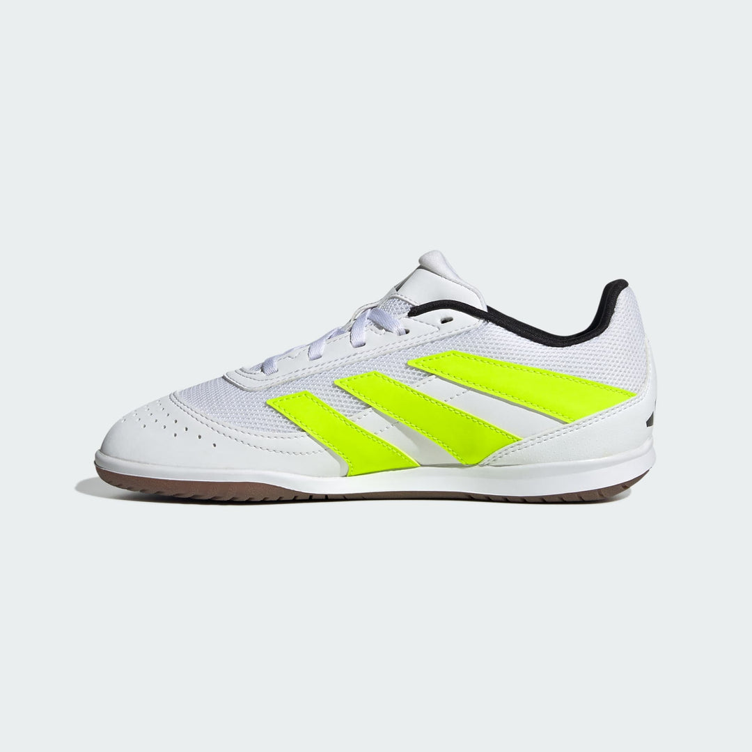 adidas Predator Club Sala INDOOR Boots- Whjite/Lemon- JUNIOR