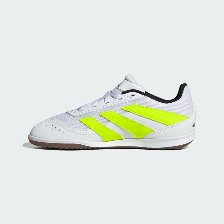 adidas Predator Club Sala INDOOR Boots- Whjite/Lemon- JUNIOR
