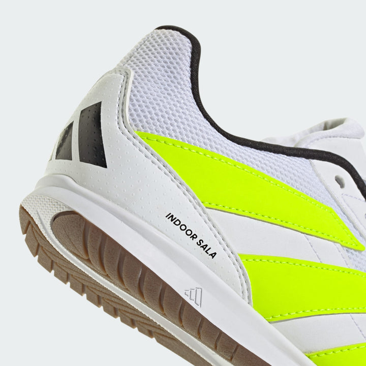 adidas Predator Club Sala INDOOR Boots- Whjite/Lemon- JUNIOR