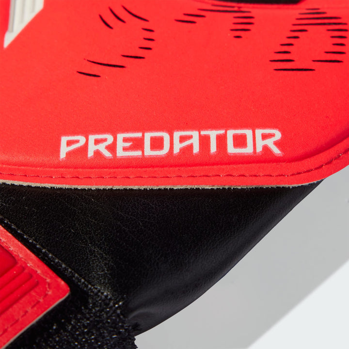 adidas Predator GL Training Goalkeeper Gloves- JUNIOR- Black/Red
