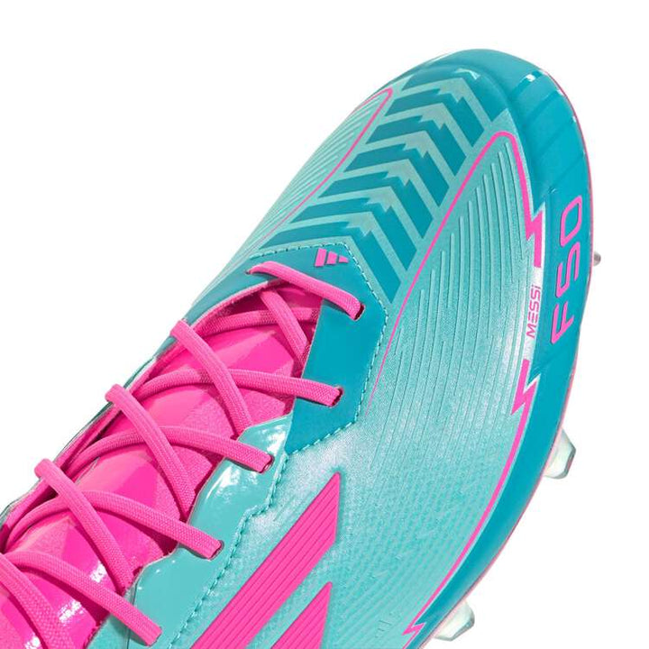 adidas F50 Elite MESSI FG Boots- Aqua