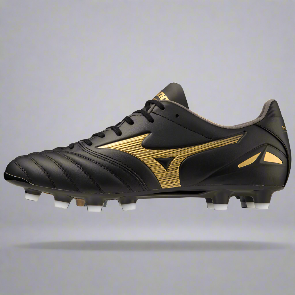 Mizuno Morelia NEO IV Pro FG Boots- Black/Gold