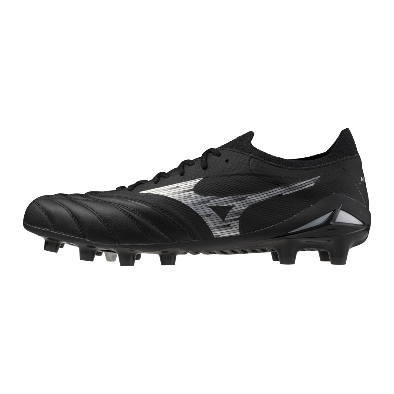 Mizuno Morelia NEO IV b Elite FG Boots- Black/ Silver – Soccer Locker