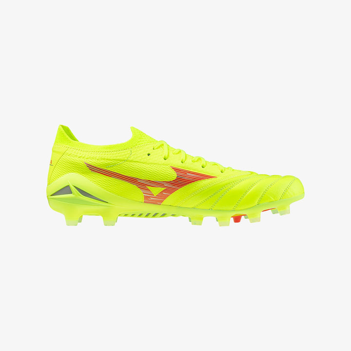 Mizuno Morelia NEO IV b Elite FG Boots- Fluro Yellow