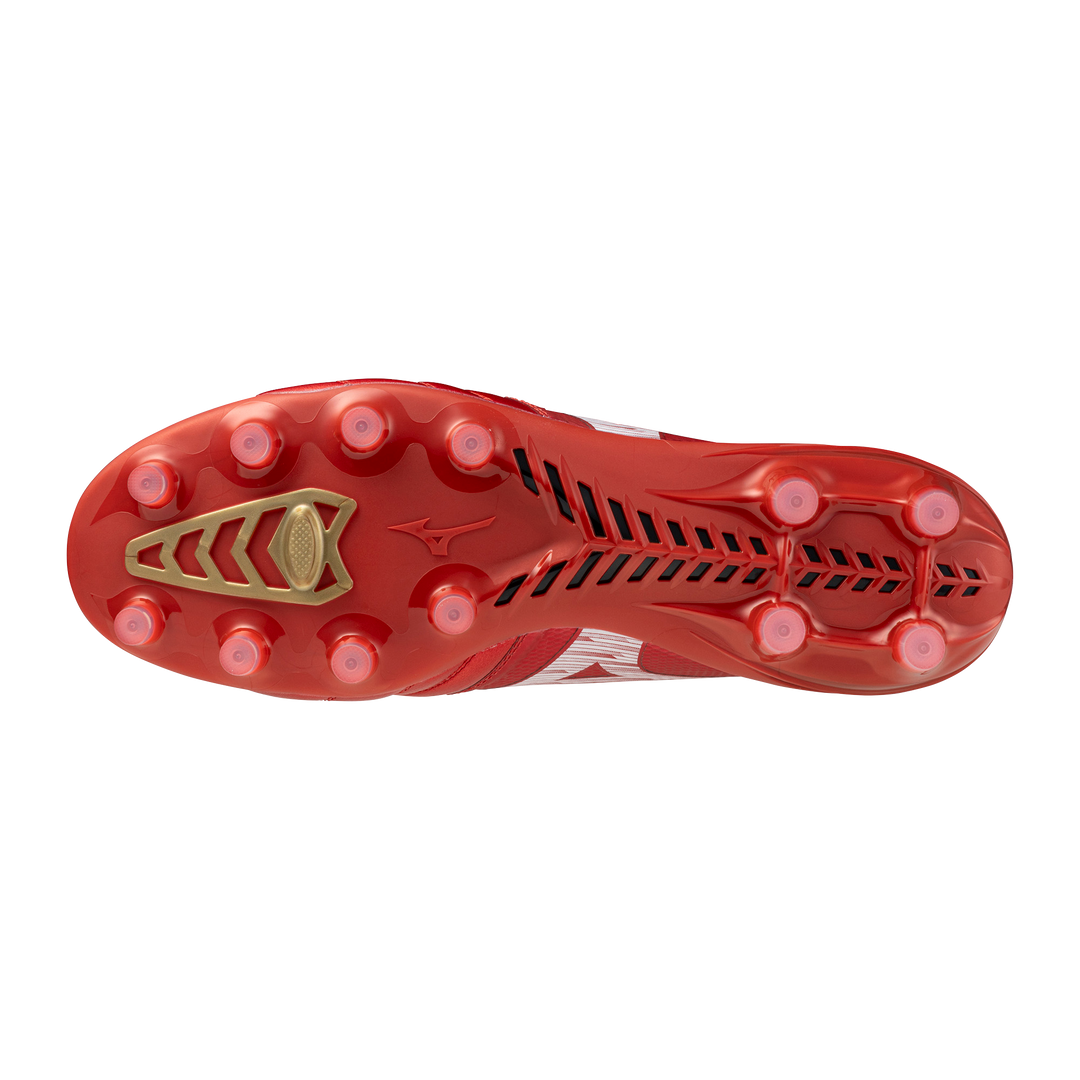 Mizuno Morelia NEO IV b Elite 40th Anniversary FG Boots- Red/White/Black