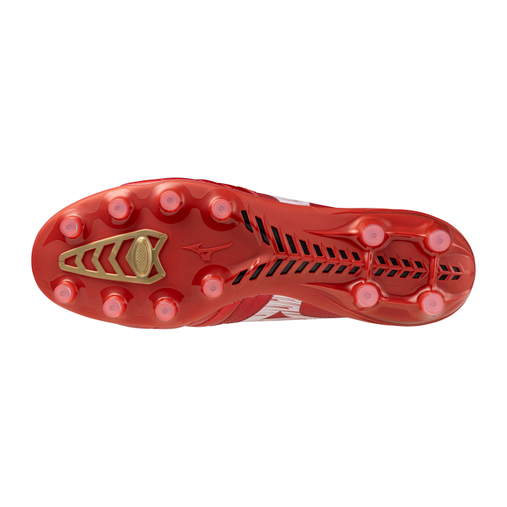 Mizuno Morelia NEO IV b Elite 40th Anniversary FG Boots- Red/White/Black