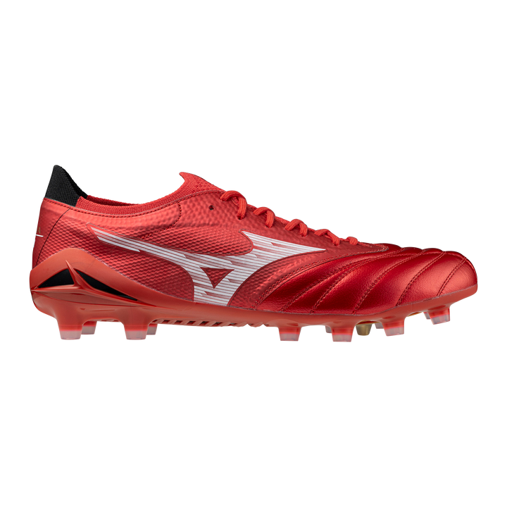 Mizuno Morelia NEO IV b Elite 40th Anniversary FG Boots- Red/White/Black