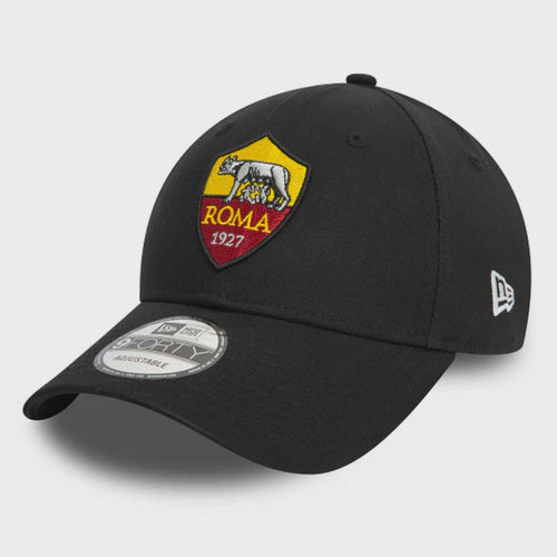 AS Roma 9 Forty New Era Cap- Black