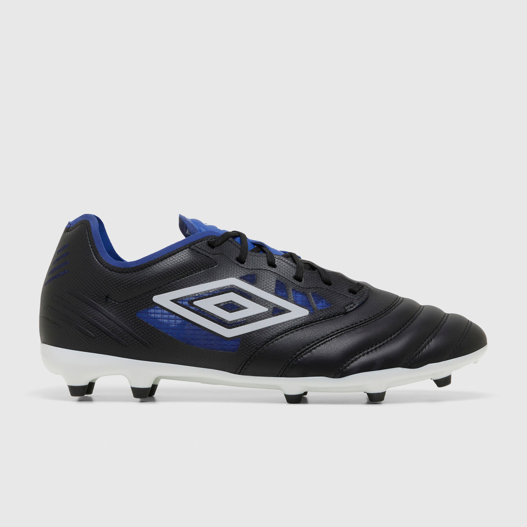 Umbro Tocco IV Premier FG Boots- Black/White/Blue