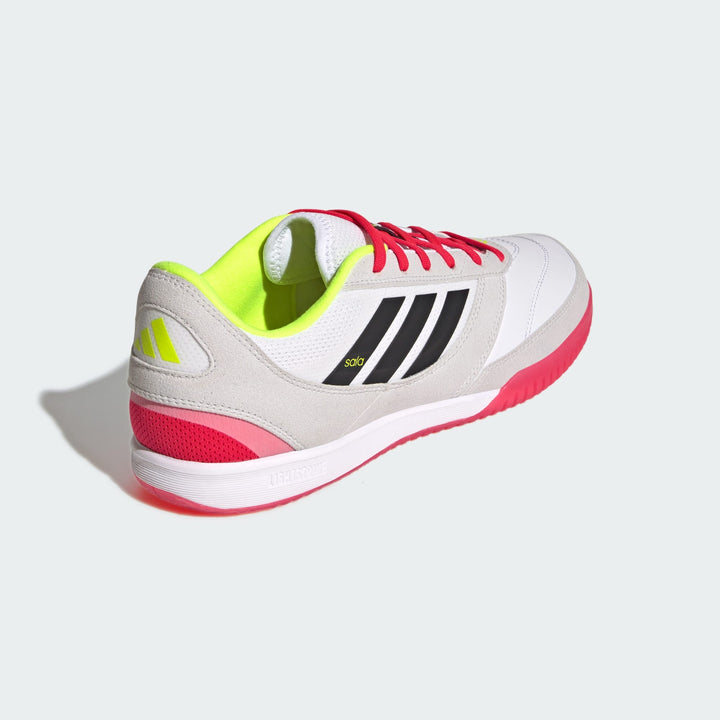 adidas Top Sala II Competition INDOOR Boots - White/Black/Fluro Green
