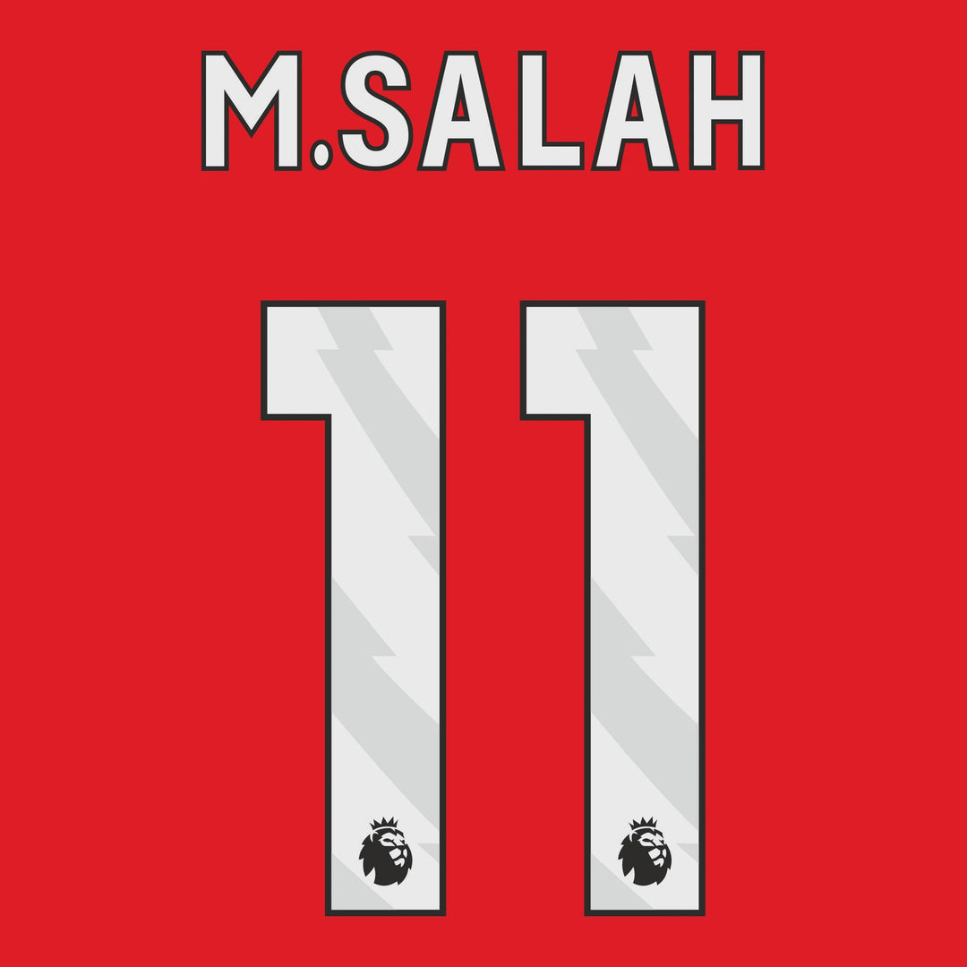 M SALA 11 (Premier League) 24/25 Name & Number Set