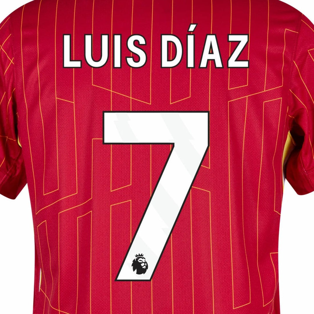 DIAZ 7 (Premier League) 24/25 Name & Number Set